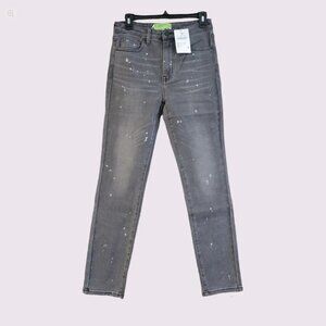 Free People splatter jeans